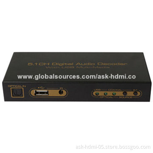 Optical(Spdif/coaxial) Audio Decoder 5.1CHNew